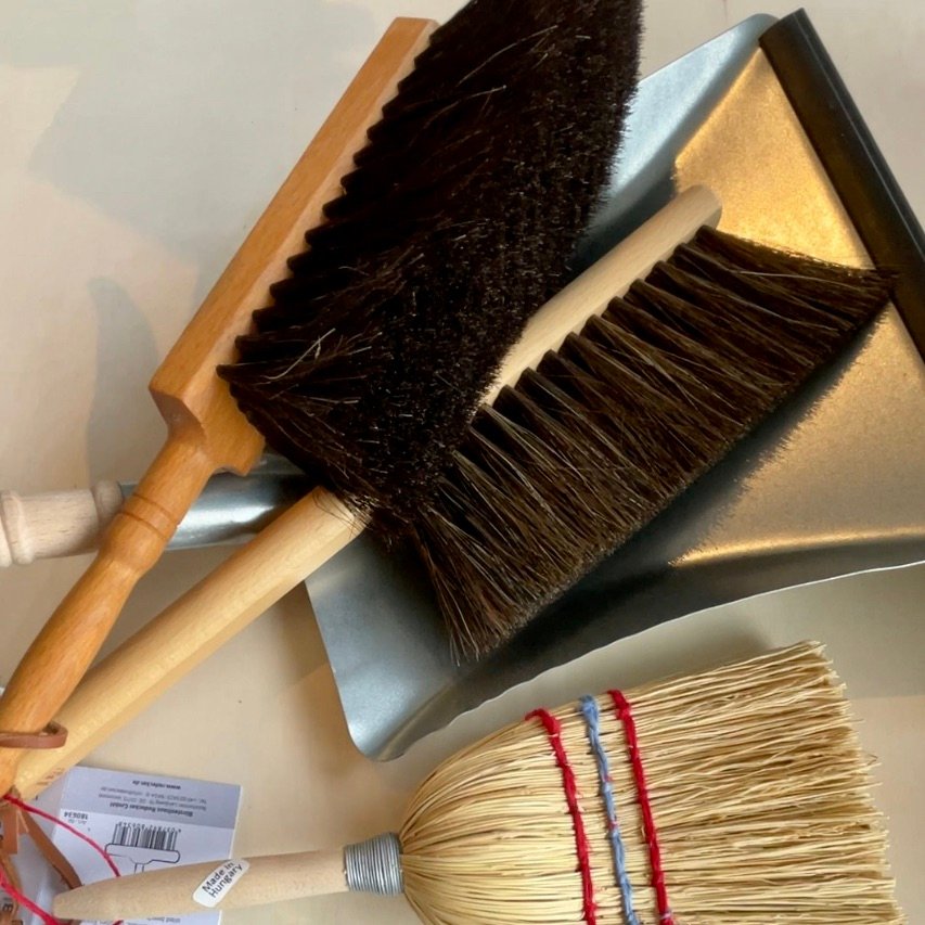 Mini Broom & Dust Pan - Redecker