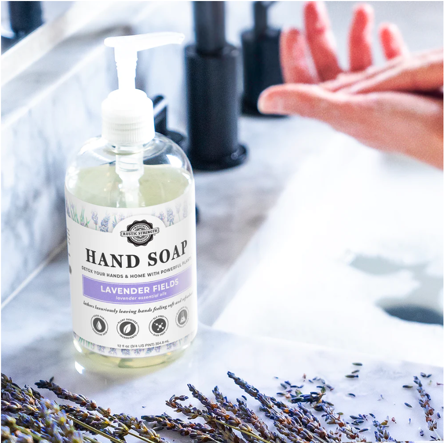 Rustic Strength Hand Soap - Unscented, Citrus Bliss, Lavender, Vanilla Bourbon - Refill