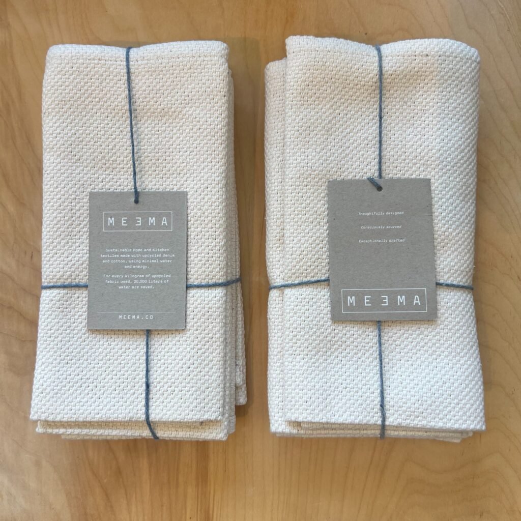 Meema White Placemats