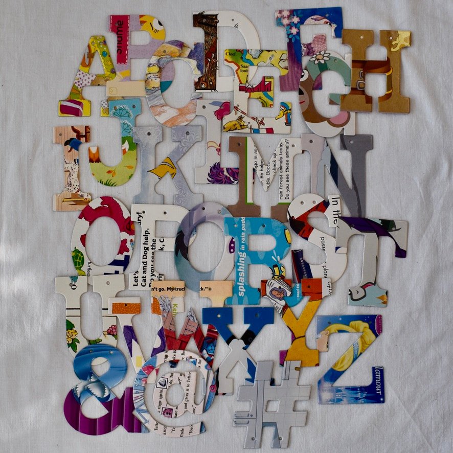 SALE Attic Journal Letters & Symbols Single