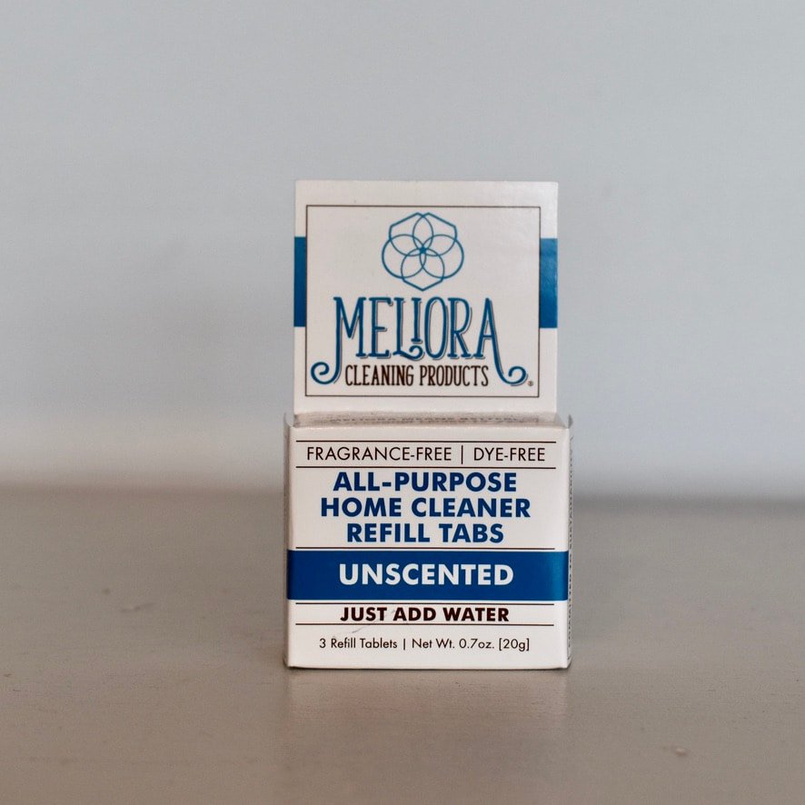 Meliora All-Purpose Home Cleaner Refill Tabs Unscented