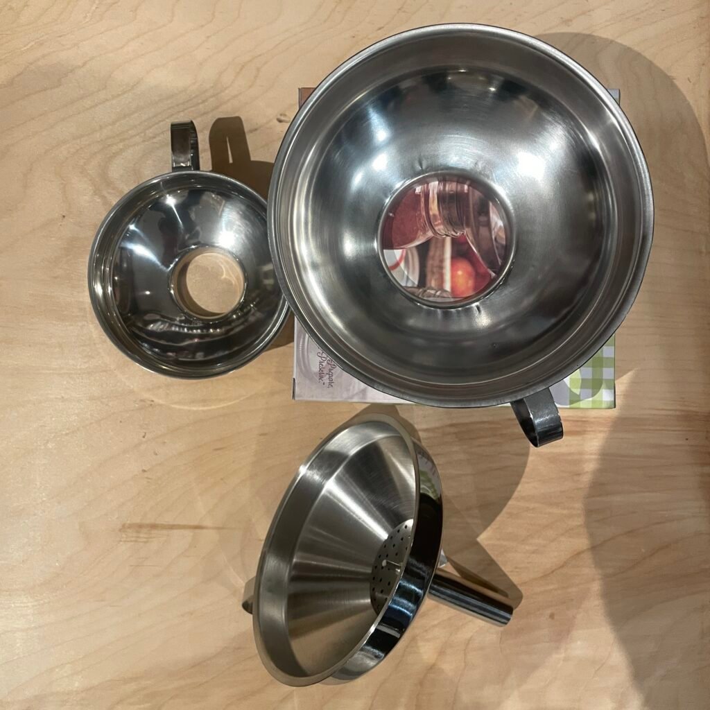 Metal Funnels (Canning and Straining)