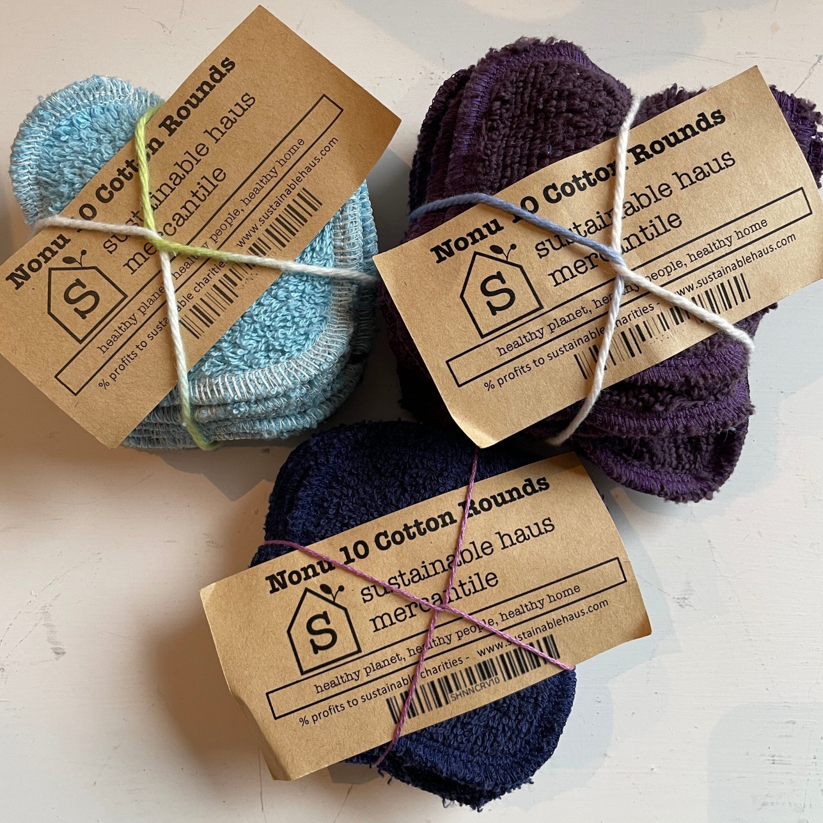Sustainable Haus Cotton Rounds (set of ten)