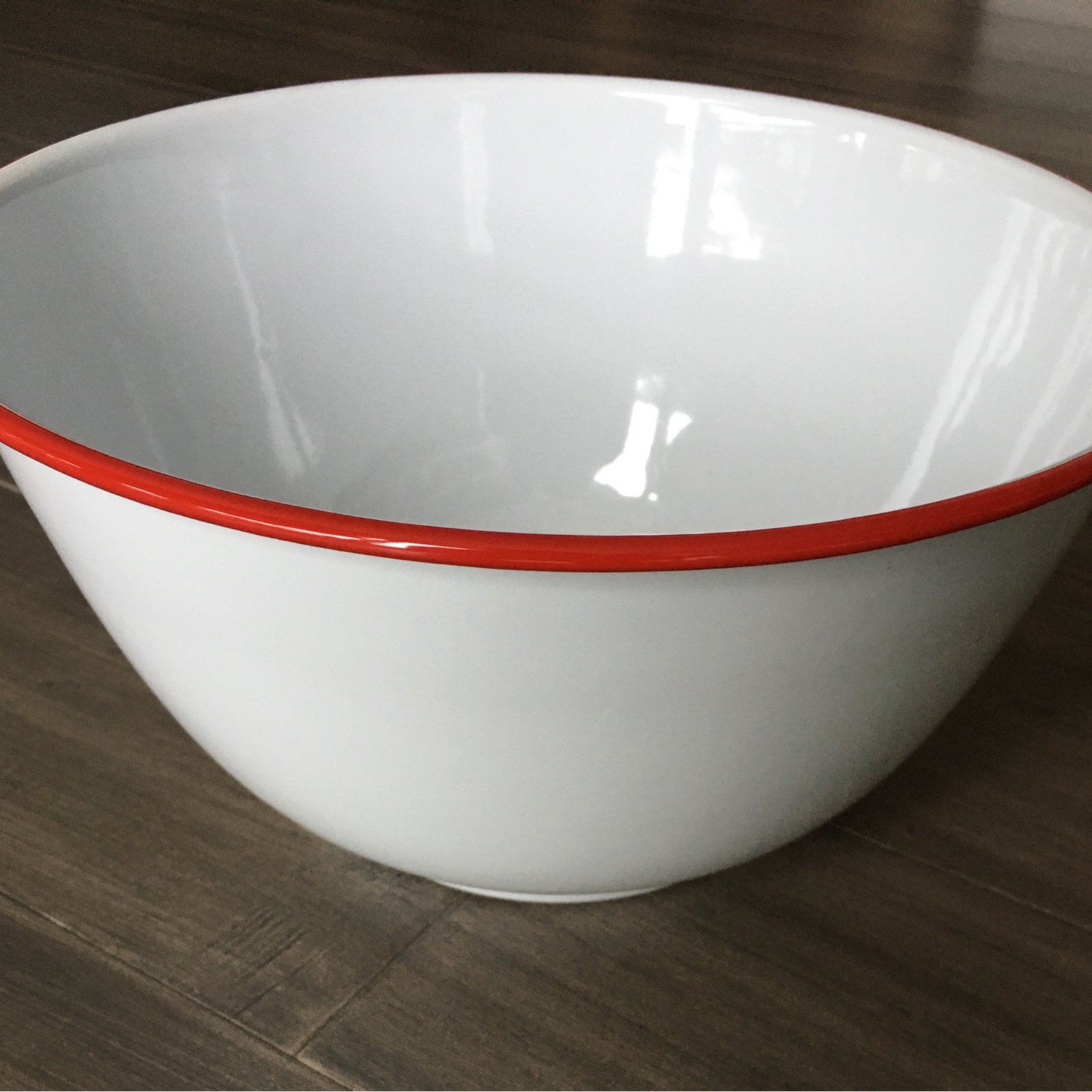 Crow Canyon Large Salad Bowl - enamelware (plates and bowls)