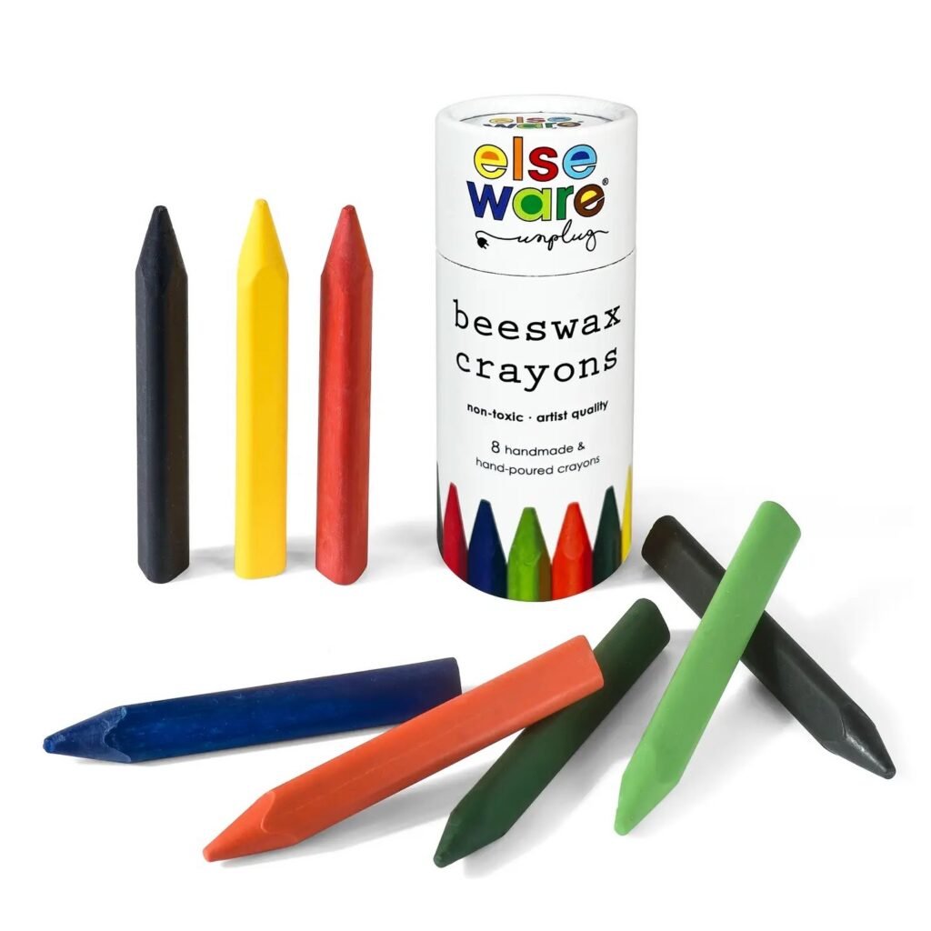 Crayons (Large and Small) by Elseware Unplug (Eco-Kids) non-toxic zero waste