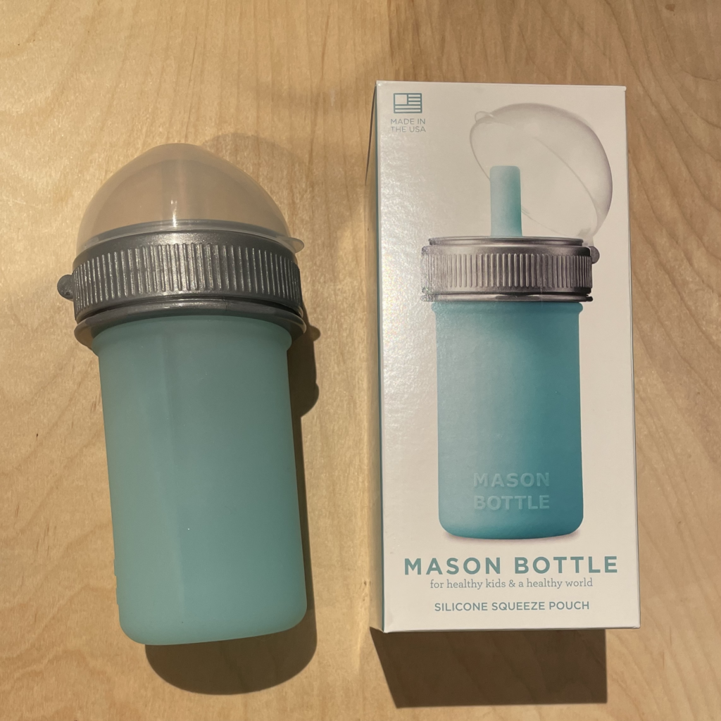 Mason Bottle Silicone Squeeze Pouch