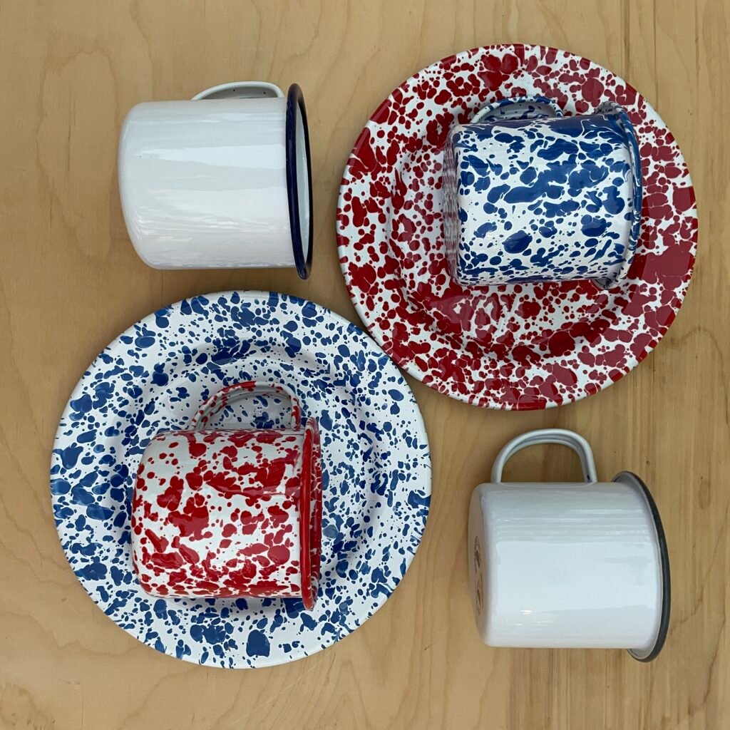 Crow Canyon Mug - enamelware (plates and bowls)