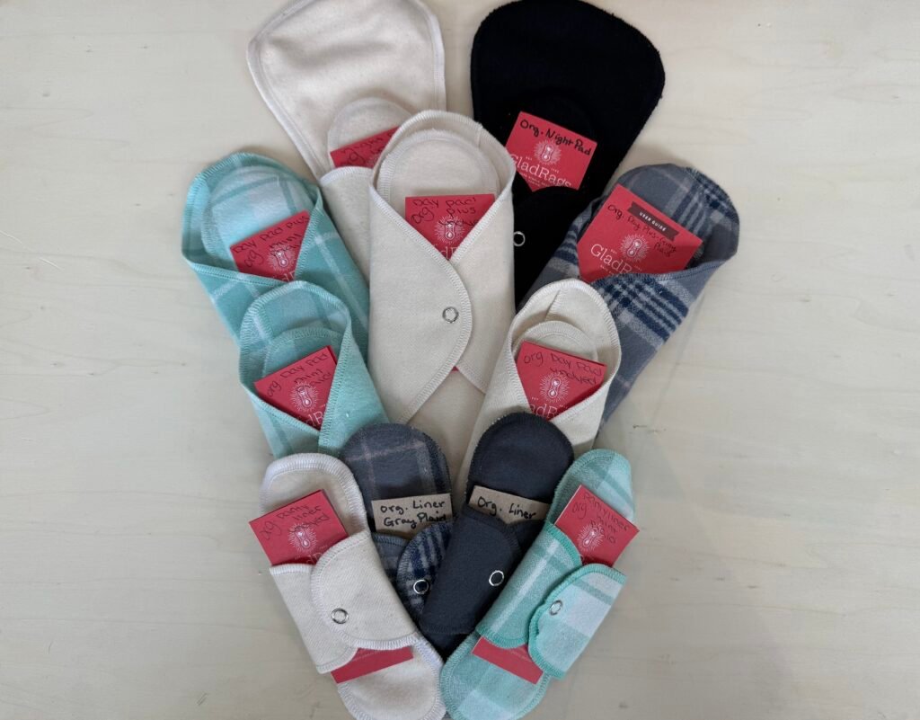 GladRags Organic Cotton Reusable Period Liners & Pads (Glad Rags)
