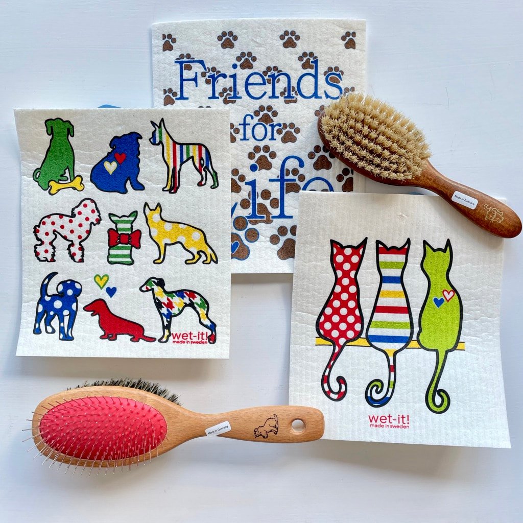 Swedish Dish Cloths (Wet Its) - Dogs and Cats