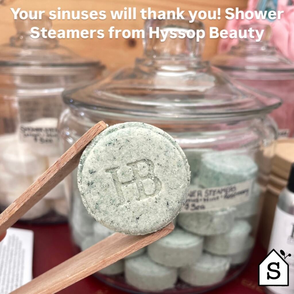 Shower Steamers and Mist: Eucalyptus, Lemon, Lavender & Mint - Hyssop Beauty Apothecary