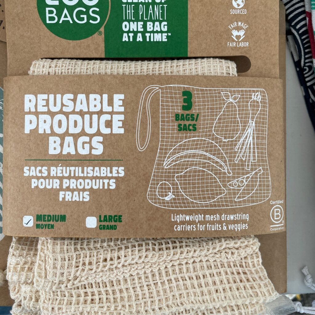 Ecobag 3-Pack Mesh Medium Bags