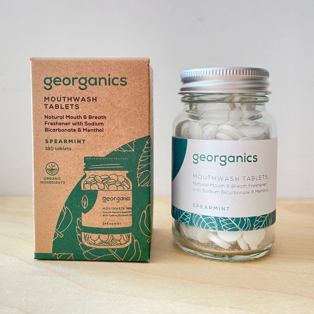 Georganics Mouthwash Tablets (Spearmint)