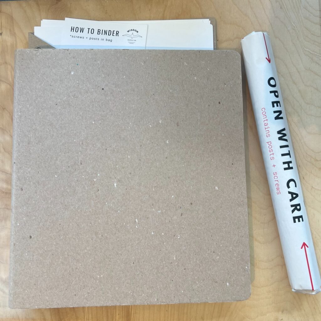 Wisdom Supply Co Zero Waste Binder Kit