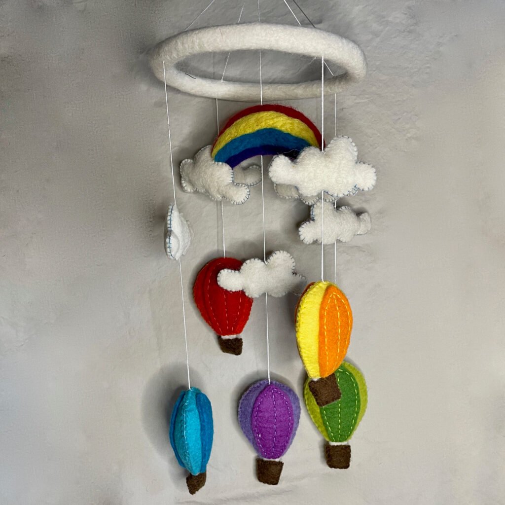 Felted Wool Mobiles