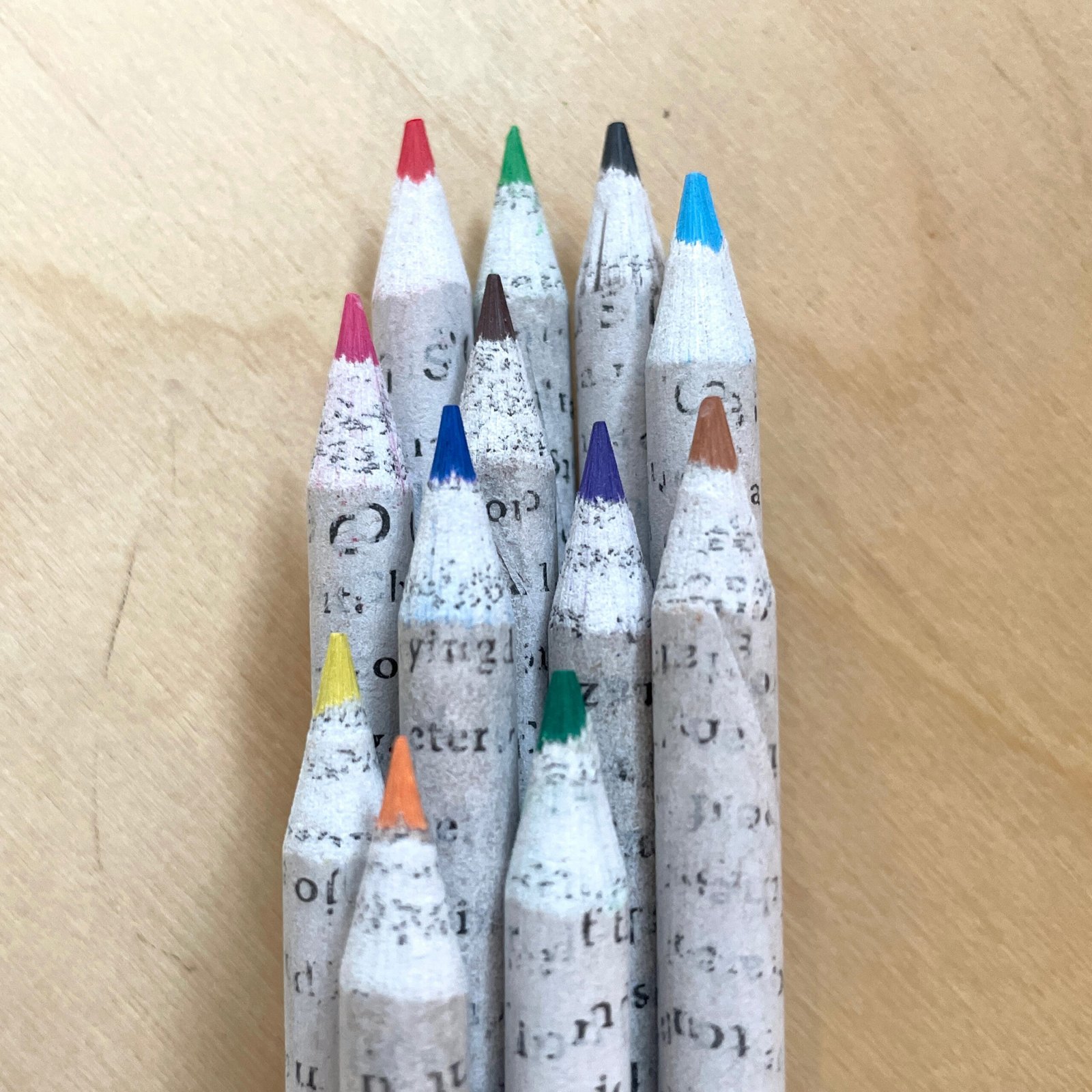 Recycled Colored Pencils - 12 Pack