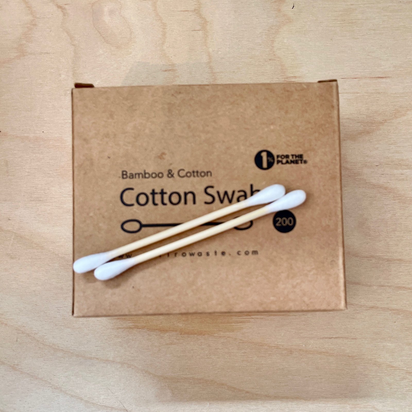 Zefiro Bamboo and Cotton Ear Buds (200ct)