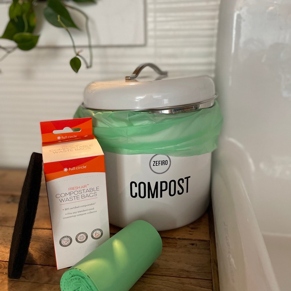 Compost Bin (Countertop Container) & Replacement Filters