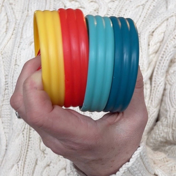 Mason Bottle - Single Piece Lids with Silicone Ring - Single & 4pk