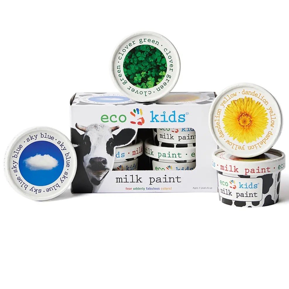 Eco Milk Paint by Elseware Unplug (Eco-Kids) Nontoxic & Zero Waste