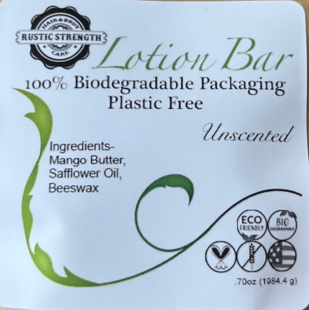 Lotion Bar - Rustic Strength