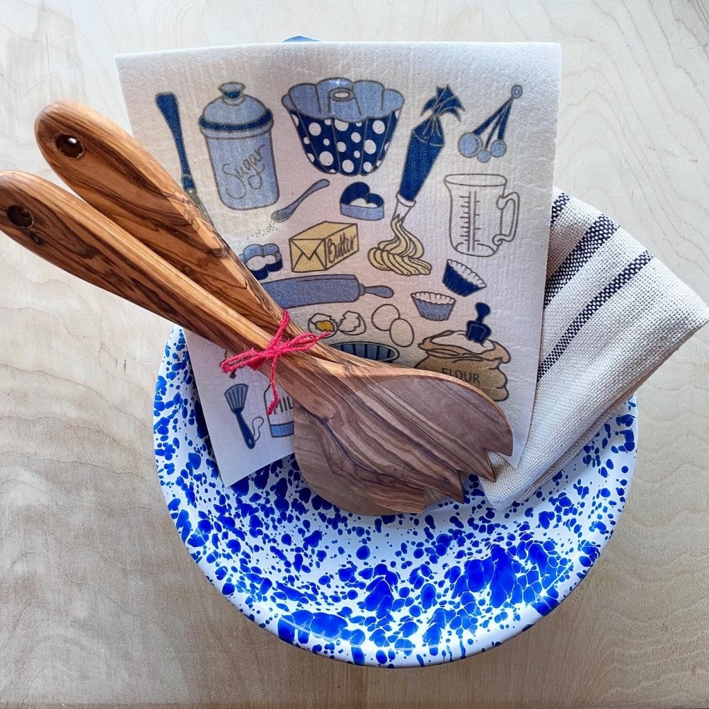 Crow Canyon Small Serving Bowl - enamelware