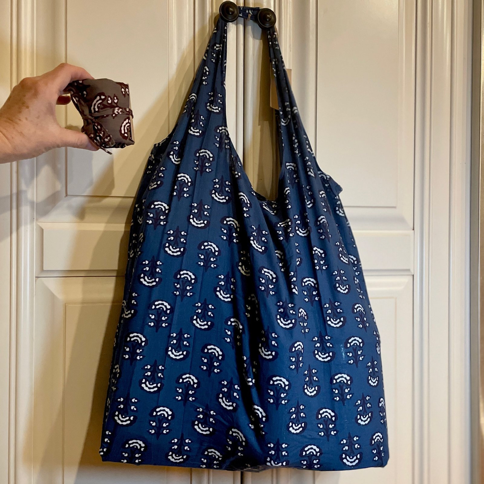 Anju Roll Up Cotton Tote Bag (1 Bag = 1 Donated Textbook)