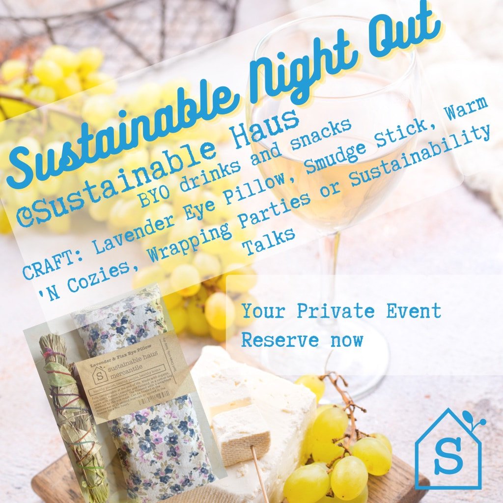 Sustainable Night Out & Events - Sustainable Crafts, Talk, Snacks