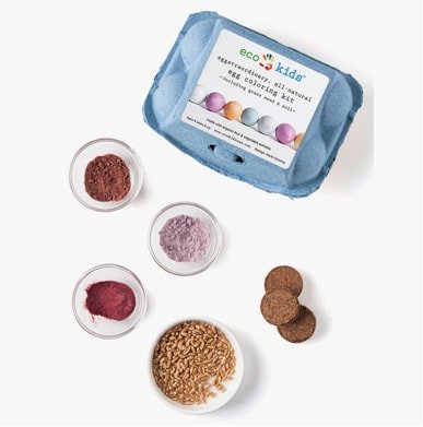 EcoKids Egg Coloring and Grass Kit