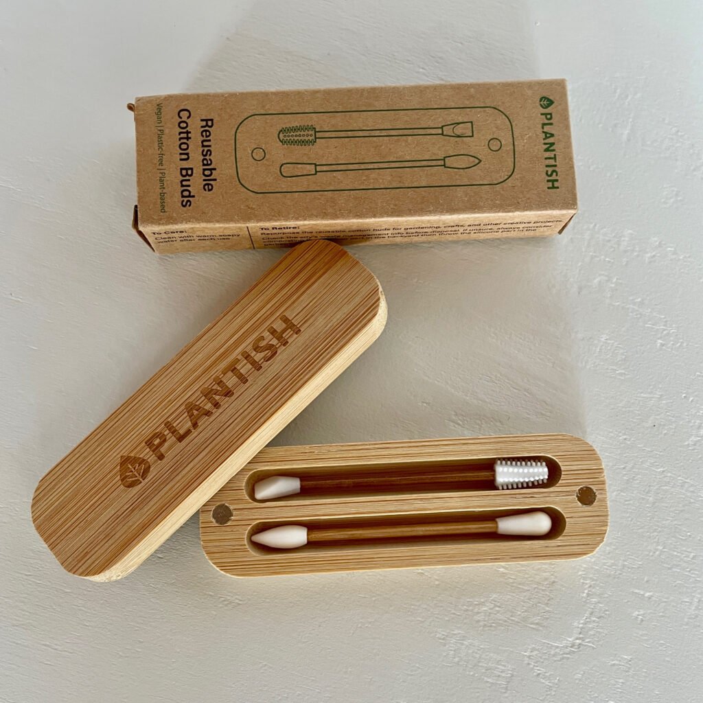 Reusable "Cotton" Ear Buds (Swab) -- Silicone NOT Cotton