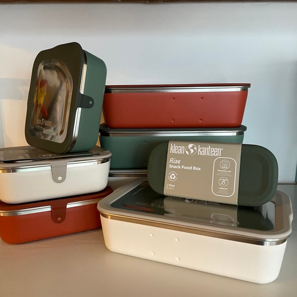 Klean Kanteen Meal Boxes (Rise Big Meal Box, Meal Box, and Snack Box; Lunch Box and Meal Box) Bento