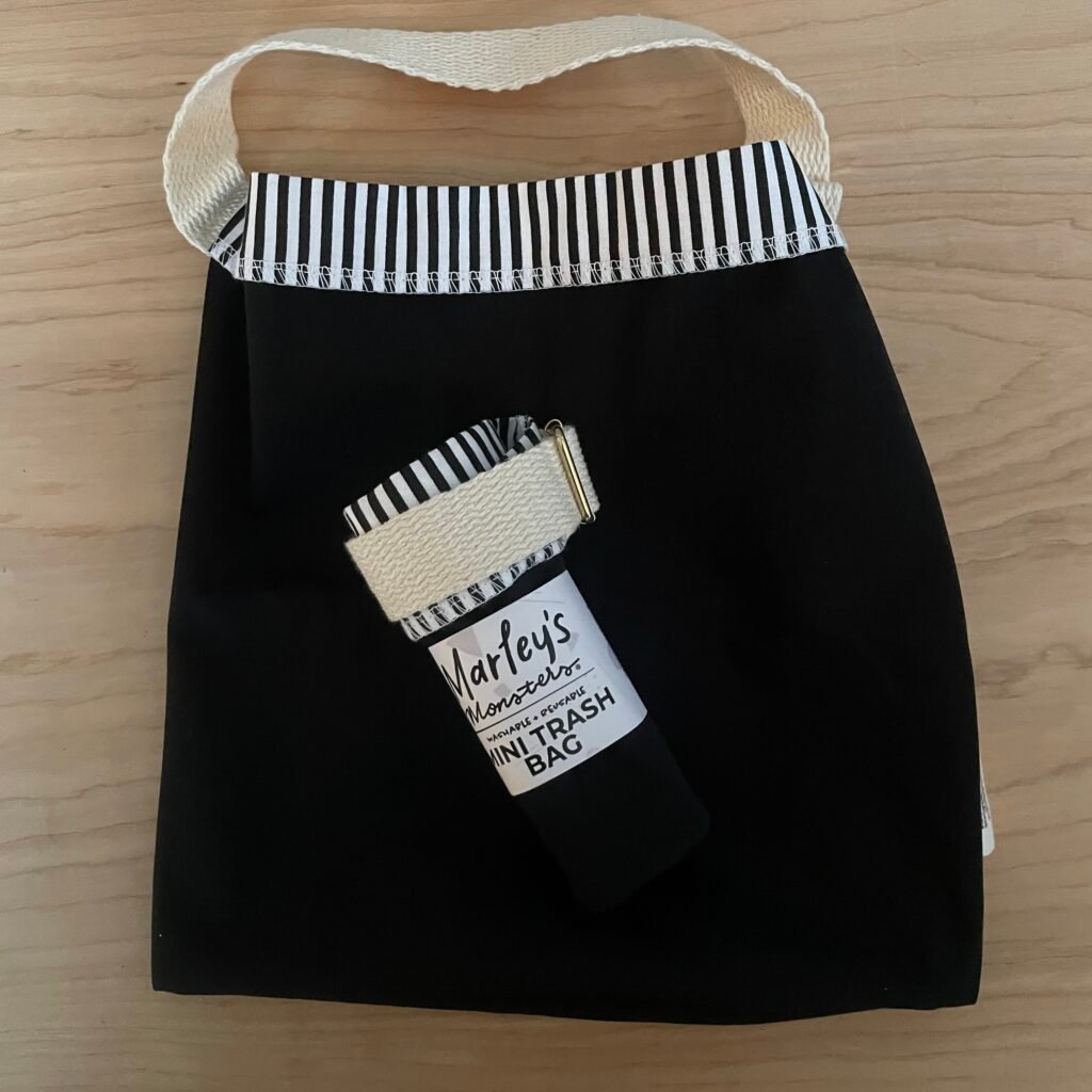 Reusable Trash Bag - Mini To-Go and Pail Liner - Black or Birch