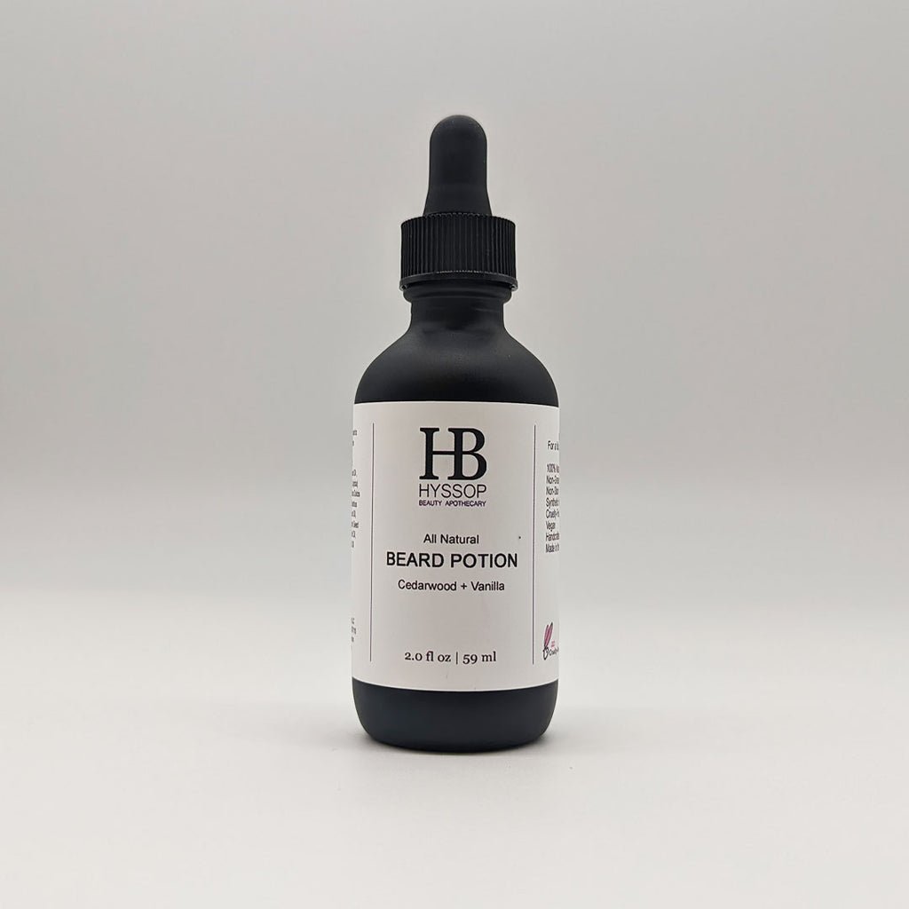 Beard Potion (Oil) With Cedarwood and Vanilla - Hyssop Beauty Apothecary