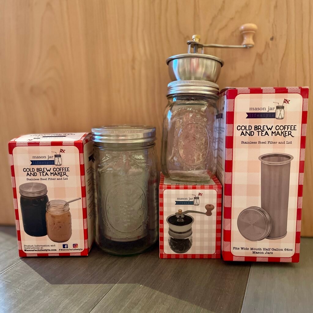 Coffee and Tea Accessories (& Mason Jar Cold Brew)