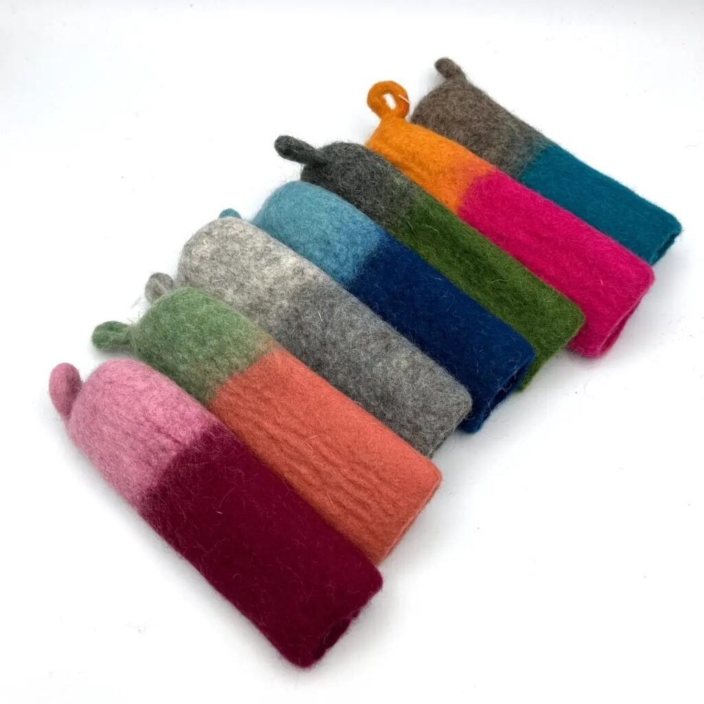 Skillet Handle Cover - Felted Wool Pot Holder Mini