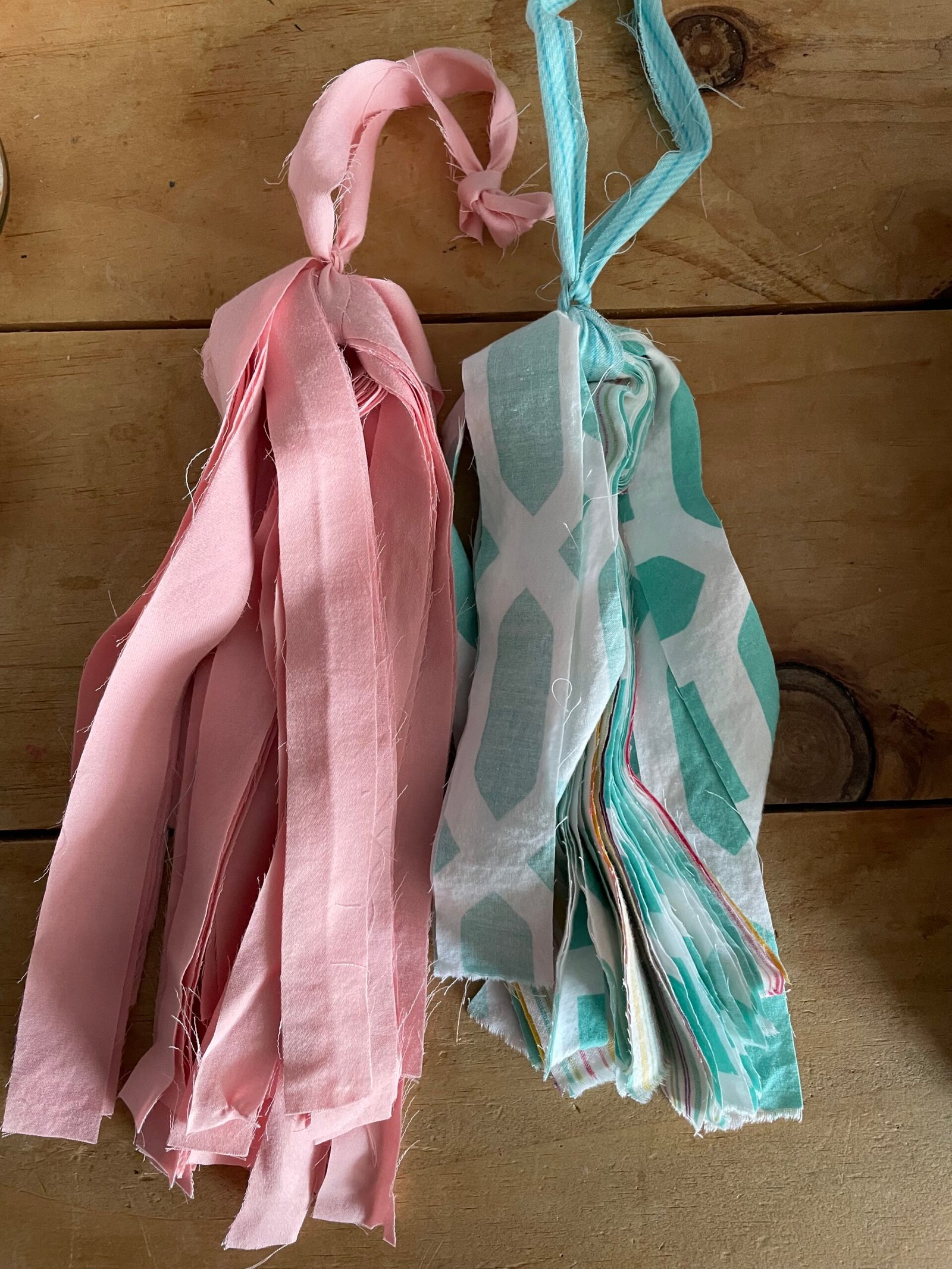 Tomato Plant Ties - Upcycled Fabric