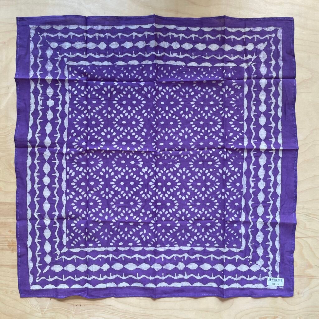 Anju Bandana - Block Printed
