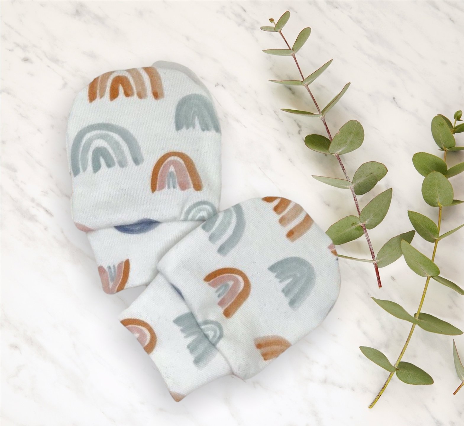 No-Scratch Baby Mittens (0-6months)