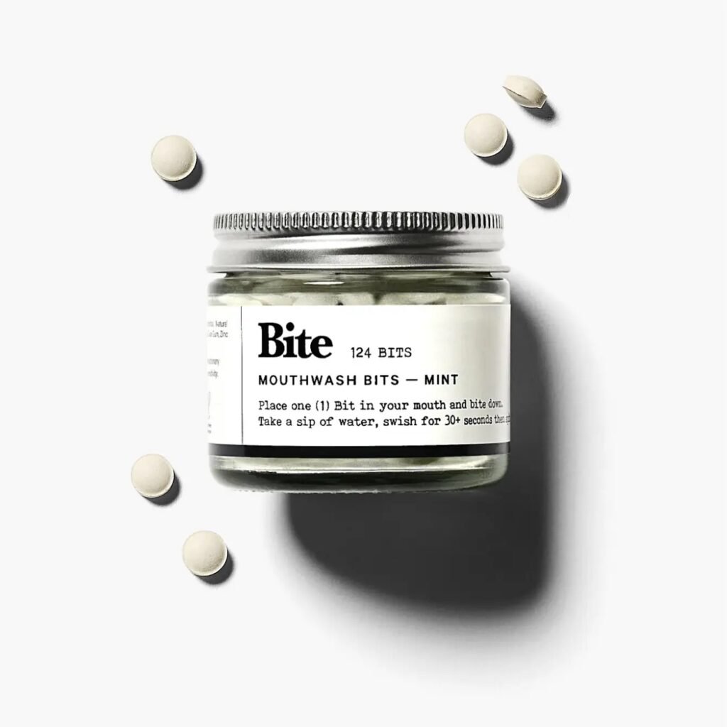 Bite Mouthwash Bits (Tabs) - Mint - Refill