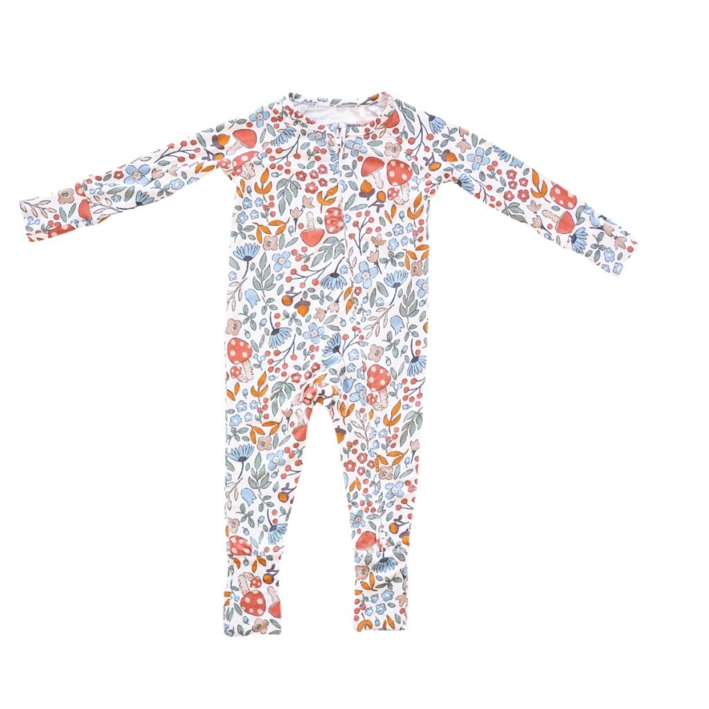 Organic Cotton Clothes and PJ's - Babies & Toddlers - Zip Romper, 2-Piece Set, and Ribbed Footies