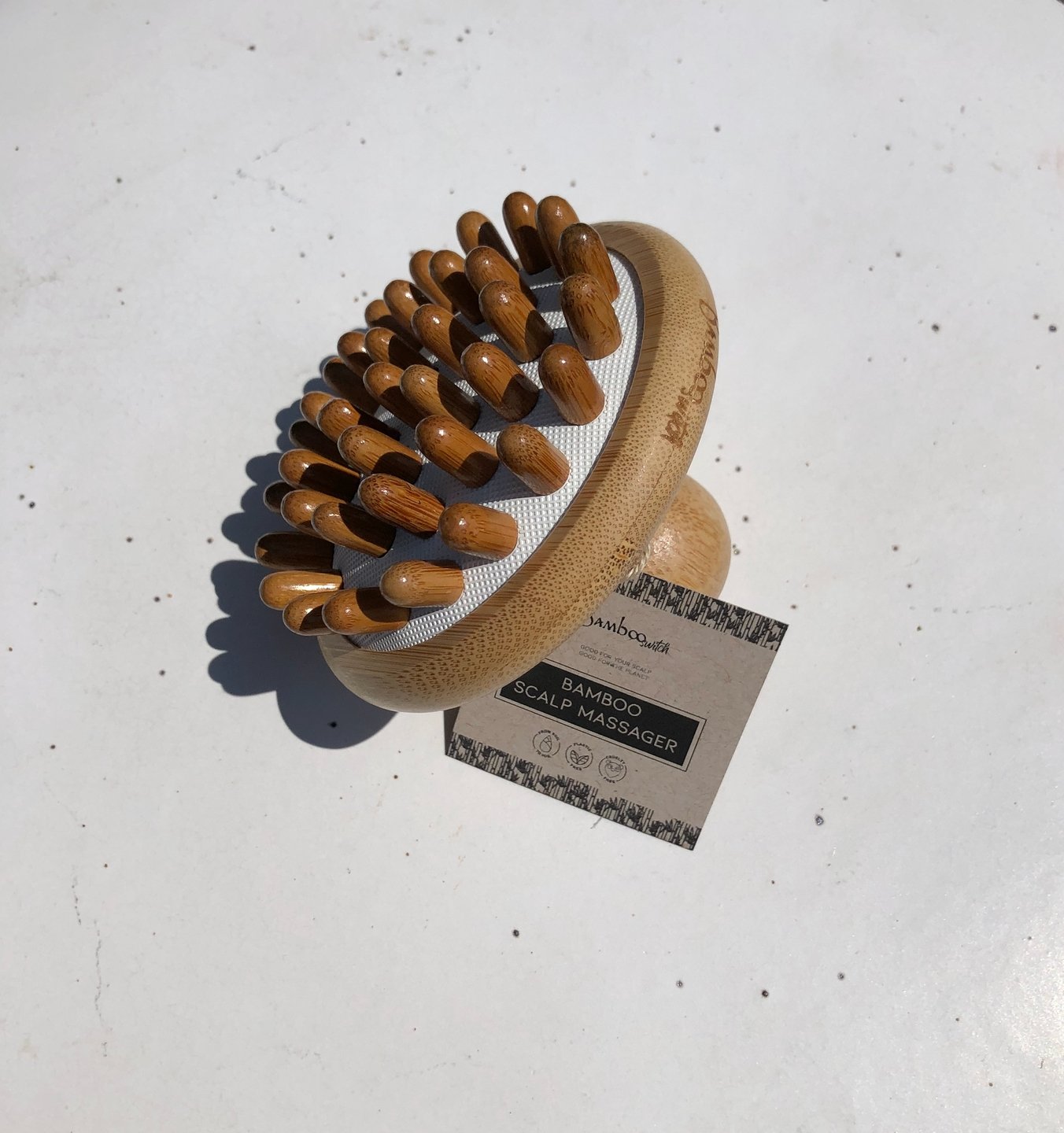 Bamboo Scalp Massager
