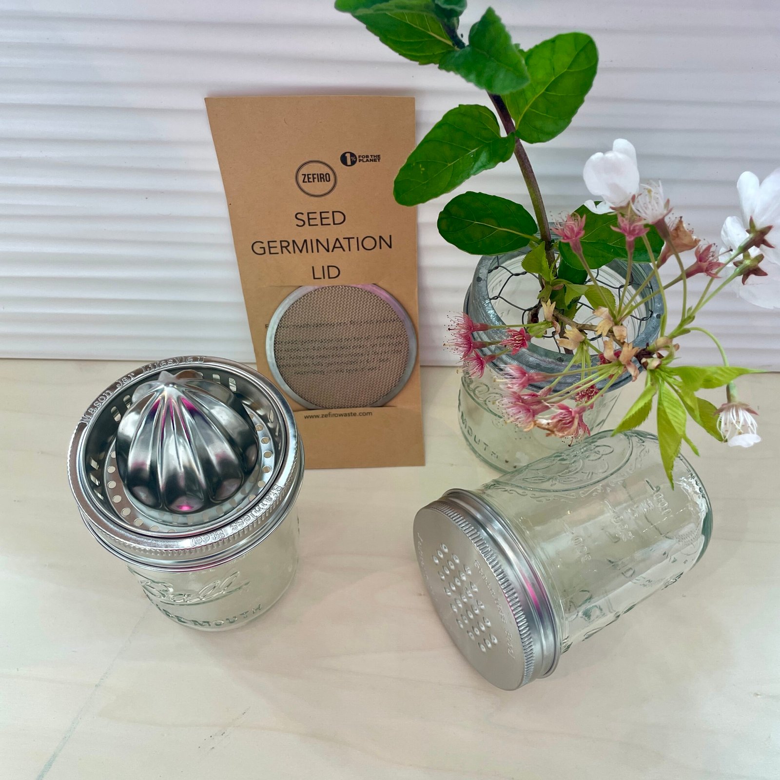 Mason Jar Stainless Accessories
