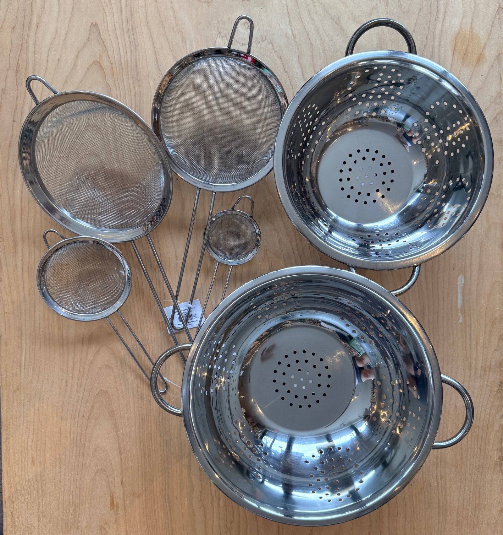 Stainless Steel Colanders & Strainers