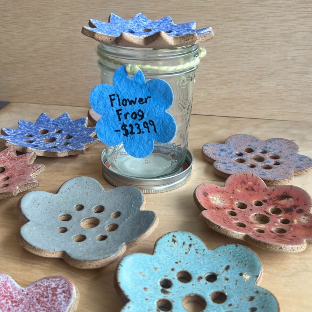 Ceramic Flower Frogs (Flower Organizer)