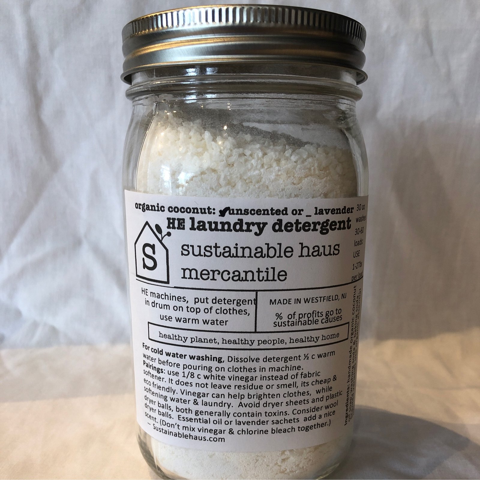 WHOLESALE Sustainable Haus Laundry Detergent