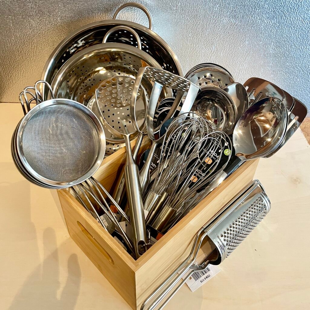 18/0 - Stainless Steel Cooking Utensils