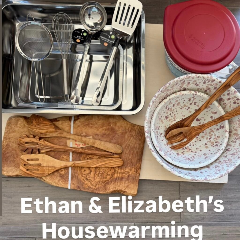 Housewarming Registry: Ethan and Elizabeth