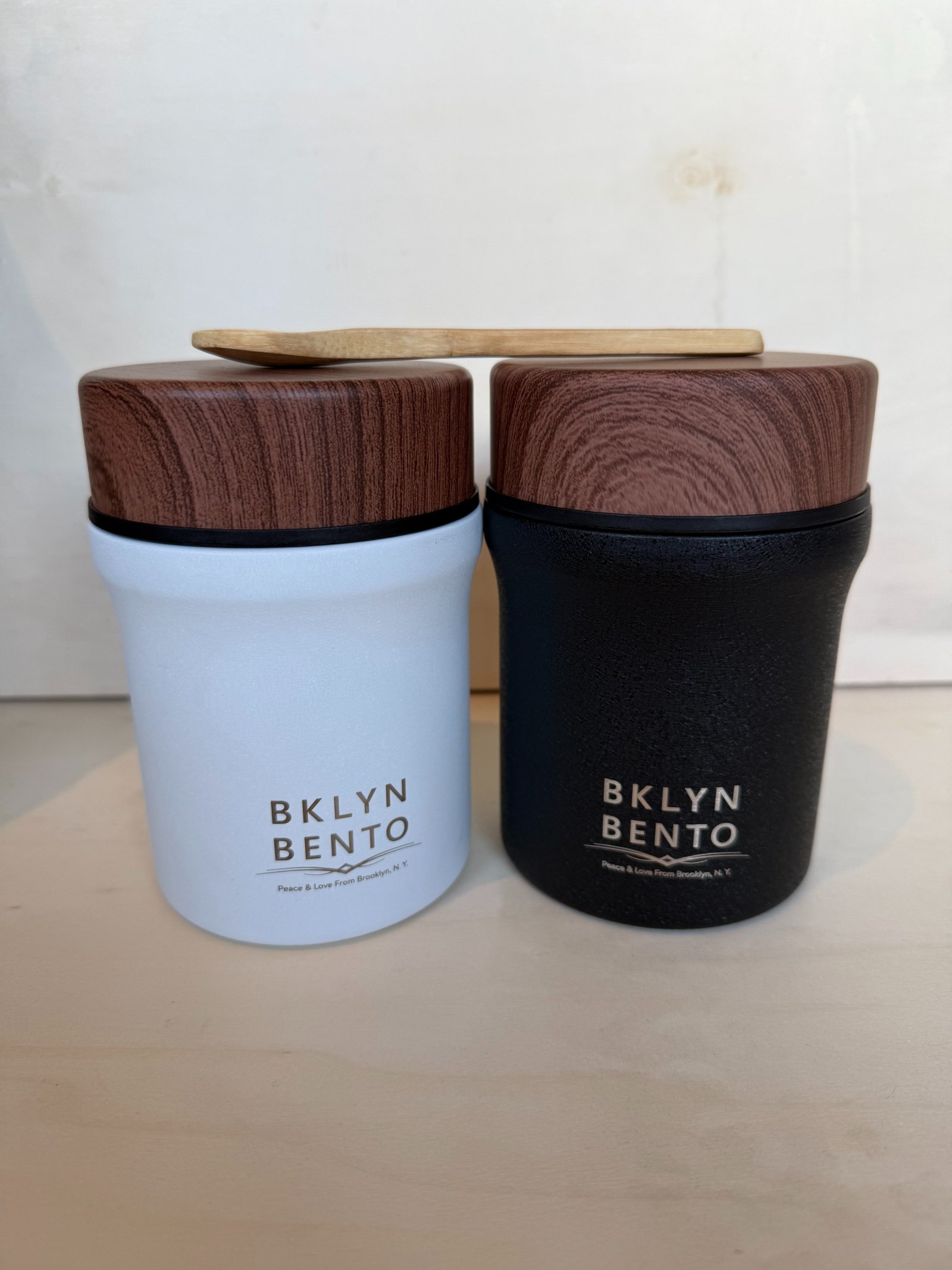 Bklyn Bento- 14oz Insulated Food Jar and Spoon - Thermos