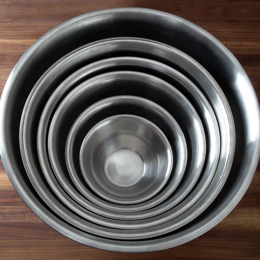 Stainless Mixing Bowls - 2 cup to 10 quart
