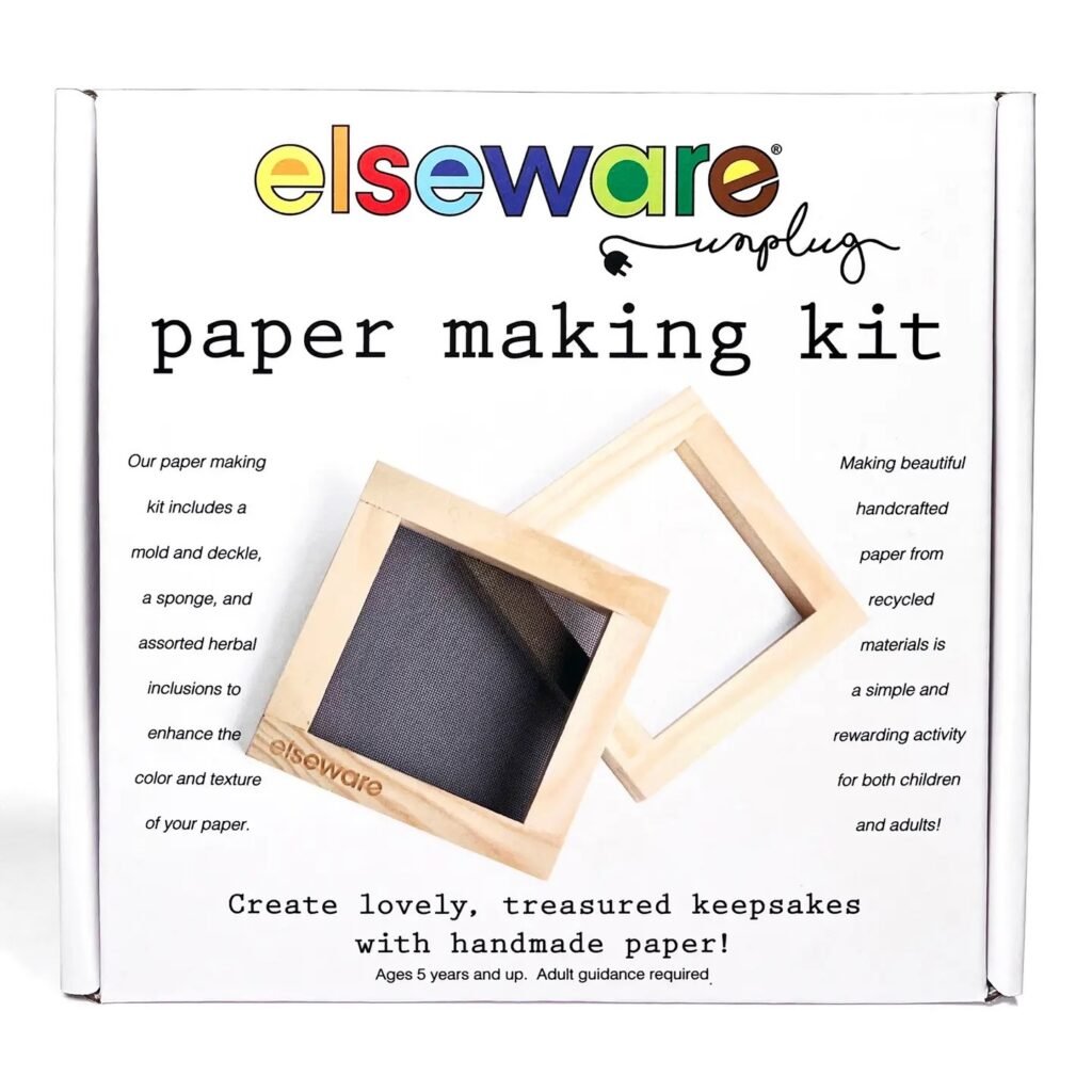 Paper Making Set by Elseware Unplug (Eco-Kids)
