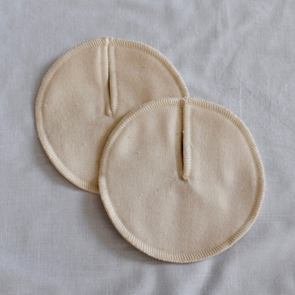 Organic Cotton Pair of Nursing Pads